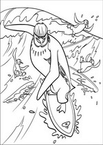 coloring page Surfs up